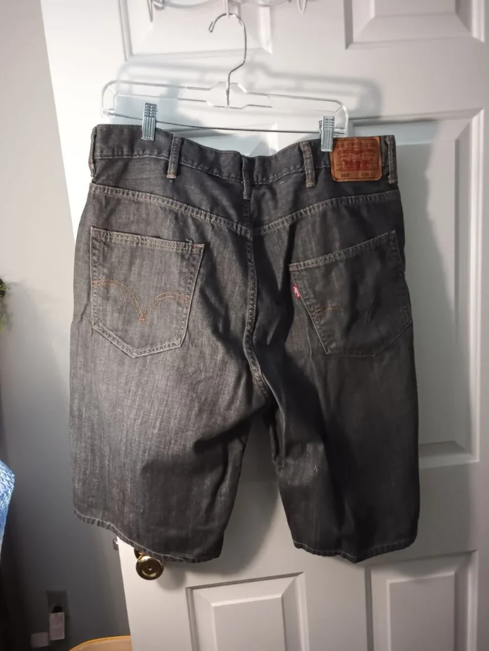 Mens Levi's Gray Jean Shorts